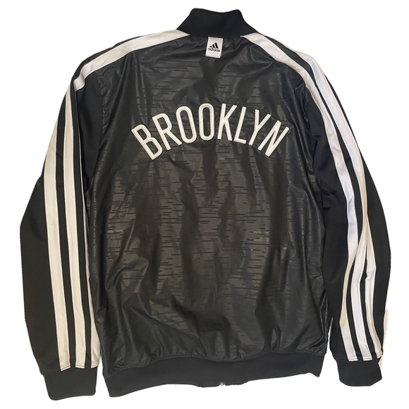 Adidas x NBA Brooklyn Nets 2012 Throwback Player Warmup Jacket - Picture 2 of 16